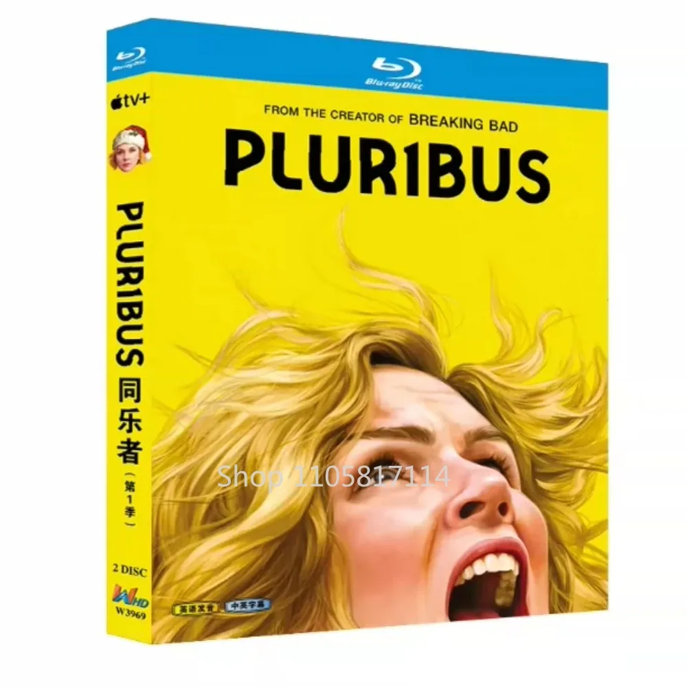 Pluribus Season 1 (2025) 2-Disc Region free New Sealed Box Set Blu-ray BD YIHUI