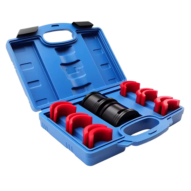 

Motorcycle Bike Fork Seal Driver Tool Kit 35-50MM Universal 35/36 40/41 42/43 45/46 47/48 49/50MM Adapter