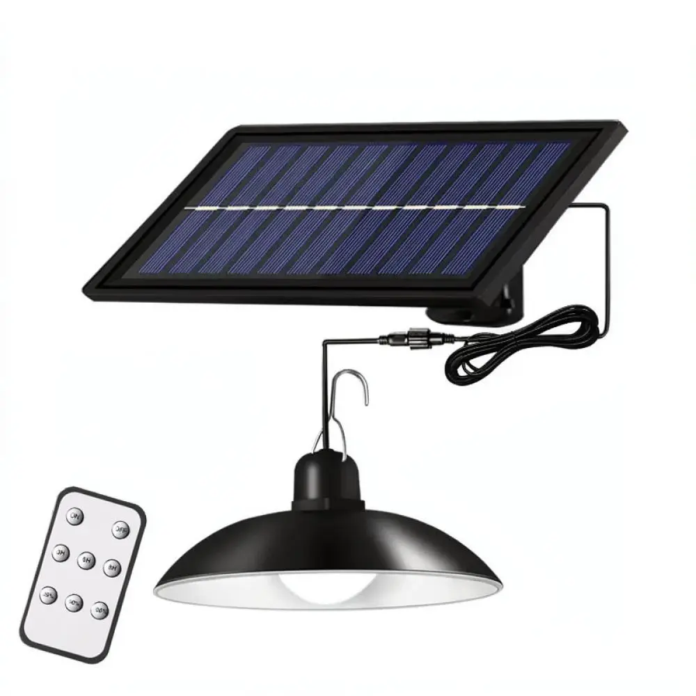 Adjustable Split Solar Hanging Light Outdoor LED Lamp For Backyard Garden Terrace Balcony Camping Tent Lighting