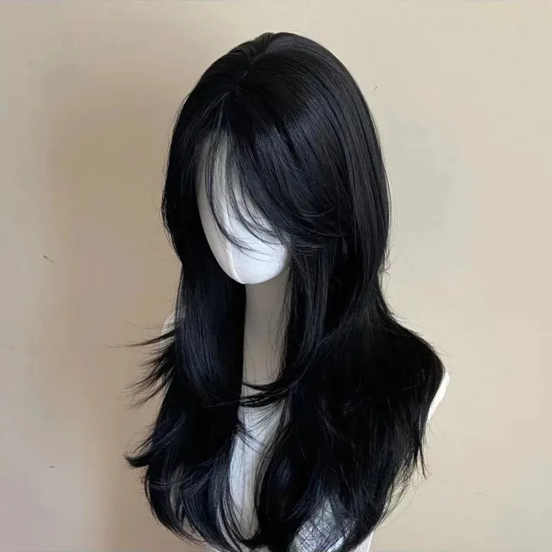 

zz04zz12Ashely Black Female Headband Body Wavy Rose Net Models in French Bangs High Quality Simulation Hair Synthetic Wig