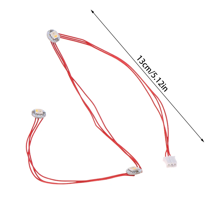 Stealthburner LED assemblato Kit LED per stampante 3D Voron 2.4 Kit fai da te Cablaggio in PTFE con 3 LED PCB mini pulsanti RGBW