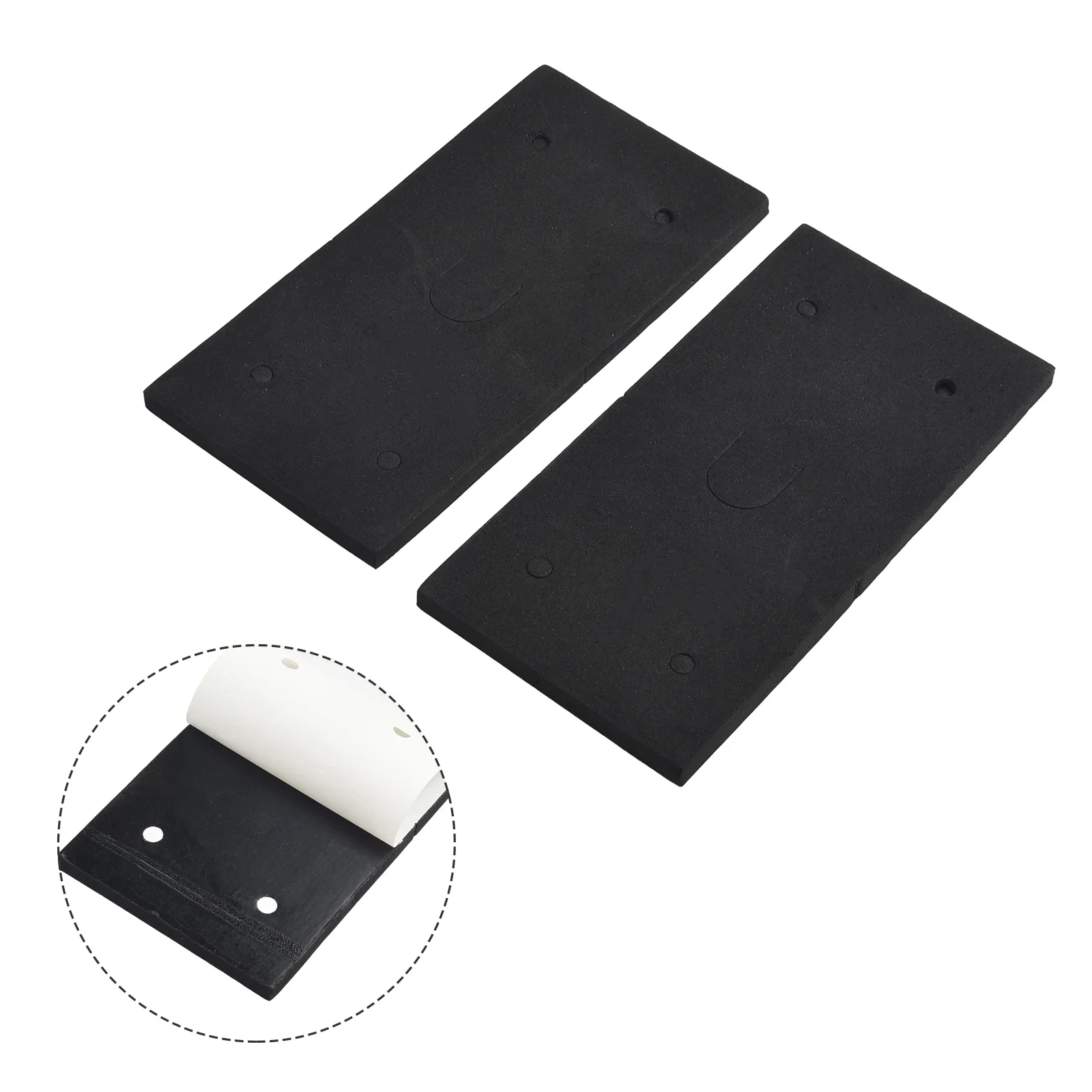 Enhance Your Sanding Projects Pack Of Two Non OEM Foam Replacement Back Pads Compatible With The For 9035 Sander
