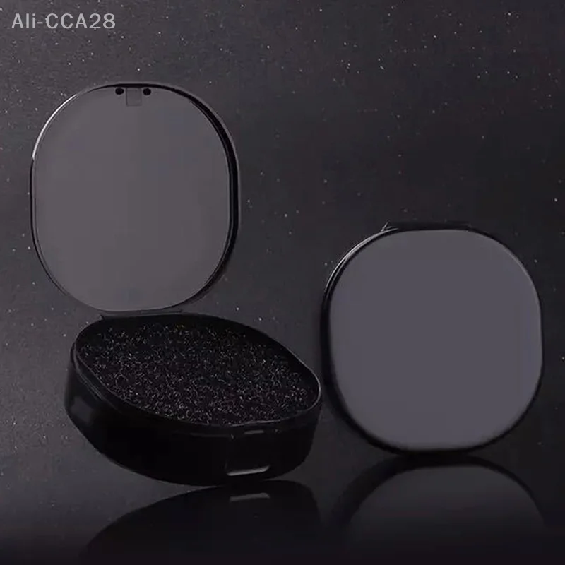 Éponge nettoyante pour pinceaux de maquillage, dissolvant pour documents, boîte en polymères, pour poudre et cosmétiques