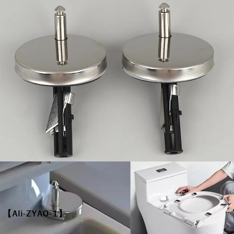 【O】2 Sets Quick Release Toilet Seat Fixings Capable Of Connecting The Top Toilet Seat Hinge Universal Replacement