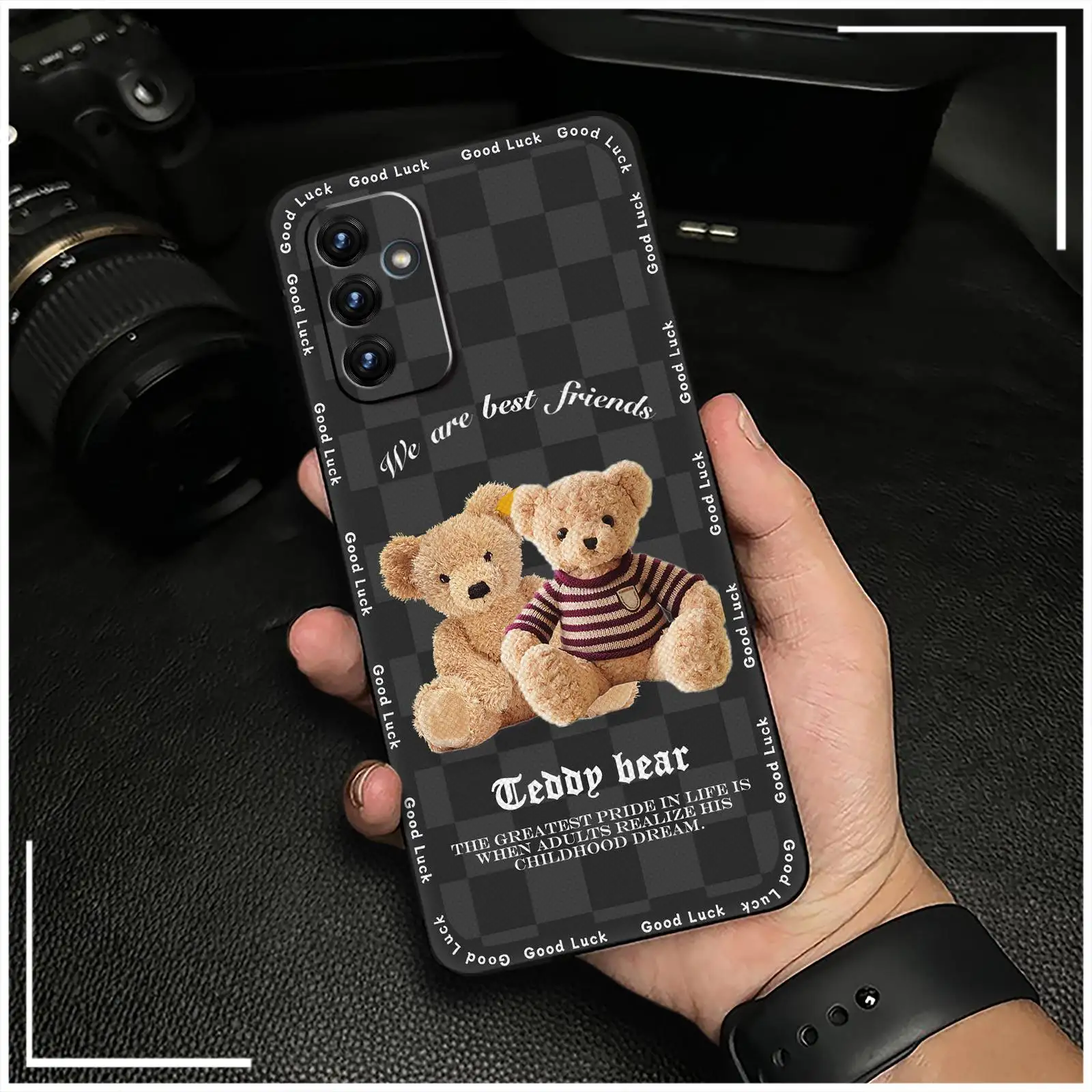 Phone Protector Soft case Phone Case For Samsung Galaxy A82 5G/Quantum2/SM-A826S Cartoon Graffiti Protective Anti-knock