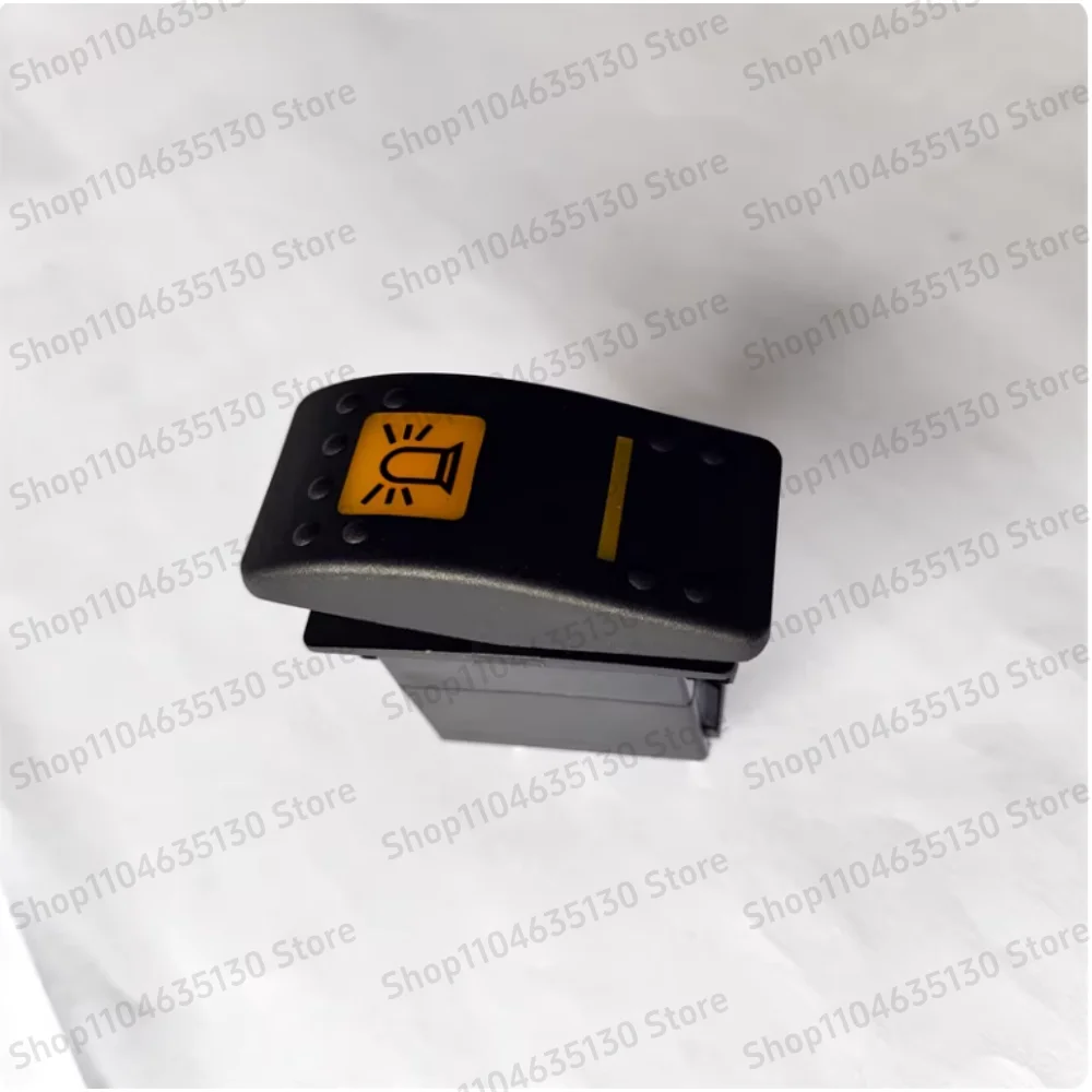 2pcs Suitable for JCB 701-58704 Excavator Loader Forklift Rotating Warning Light Switch Button