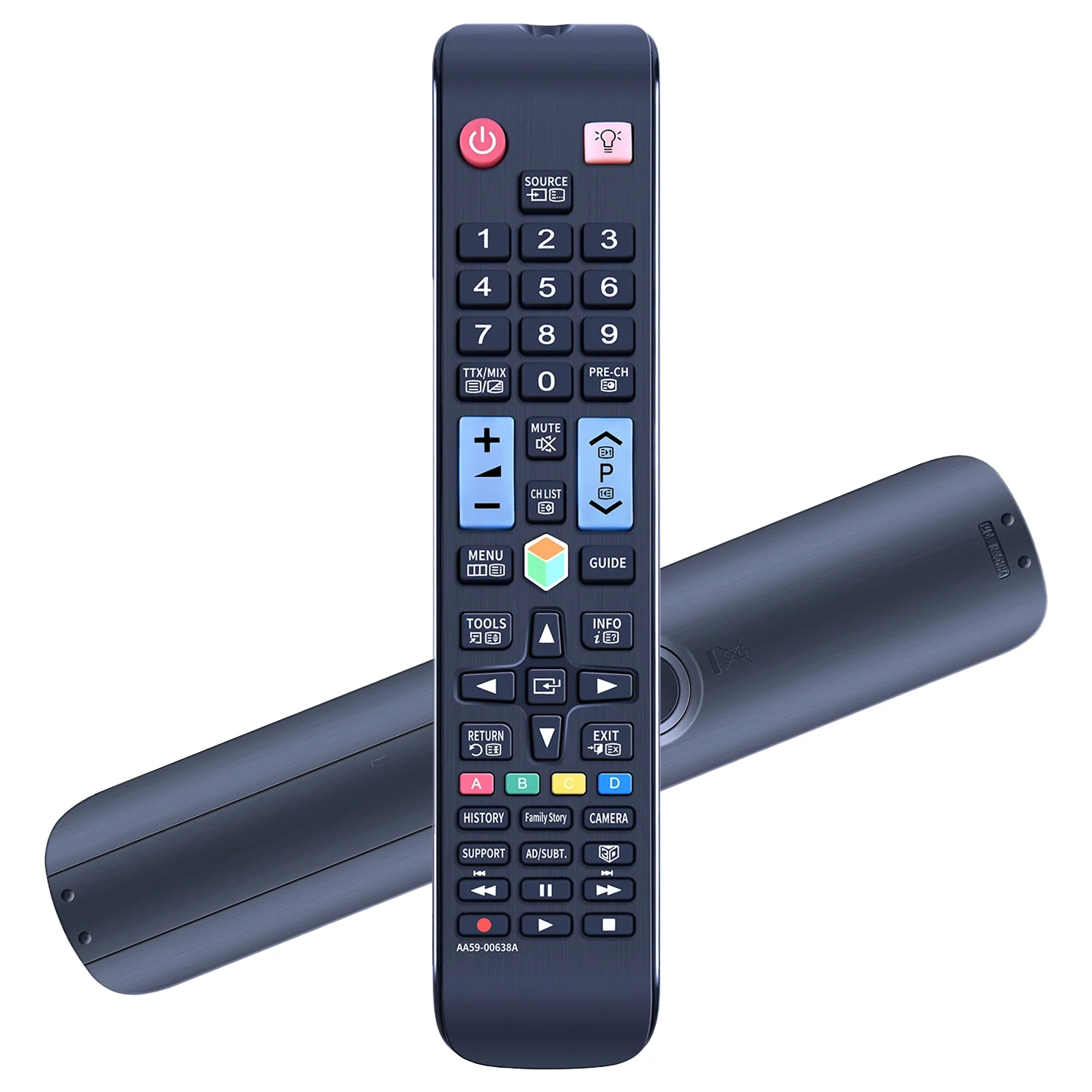 Zamiennik pilota AA59-00638A, AA59-00582A, AA59-00580A, AA59-00581A, kompatybilny z telewizorami Samsung Smart TV. — zdjęcie produktu 5