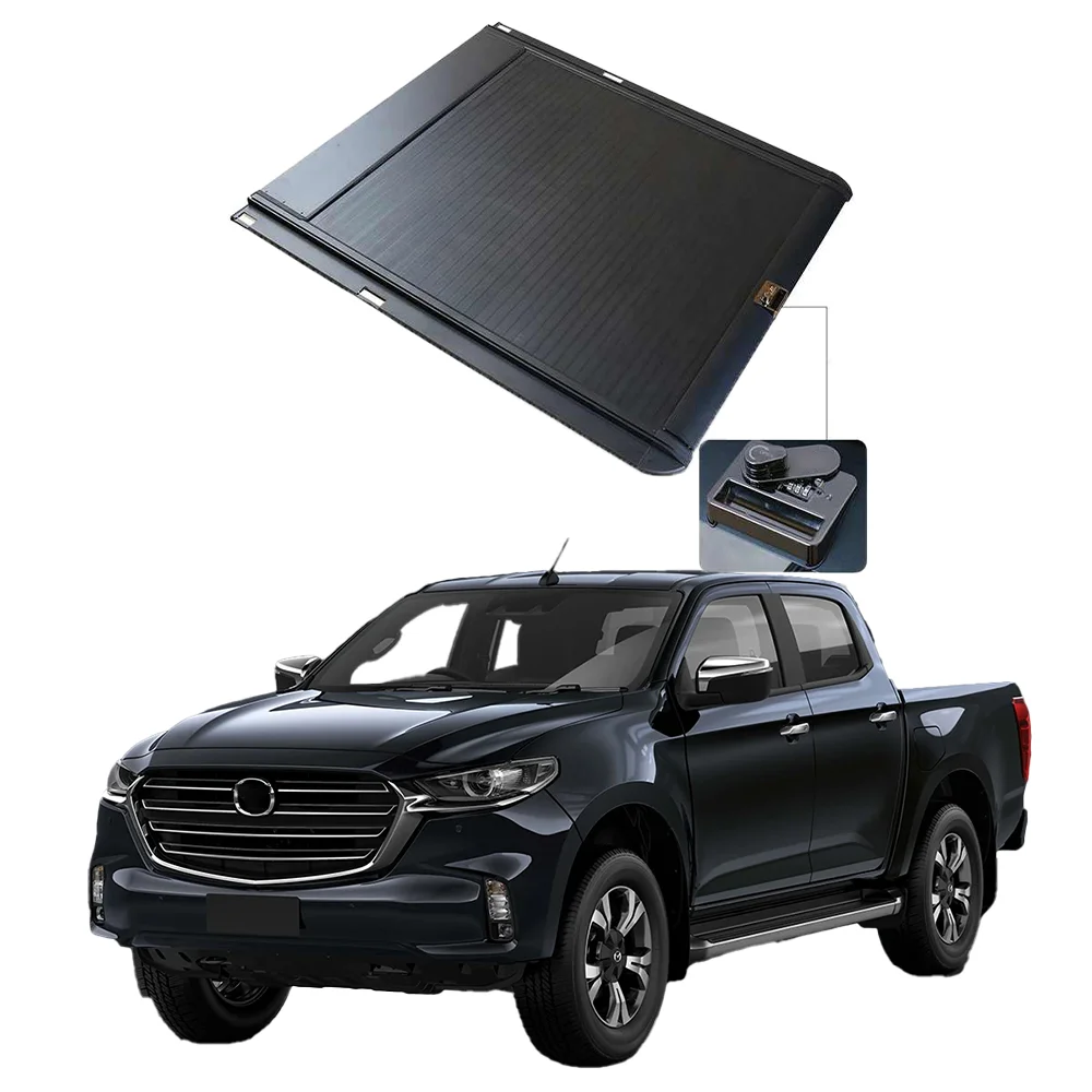 Roller Shutter Lid Pickup Truck Bed Tonneau Cover For Mazda Bt50 2023