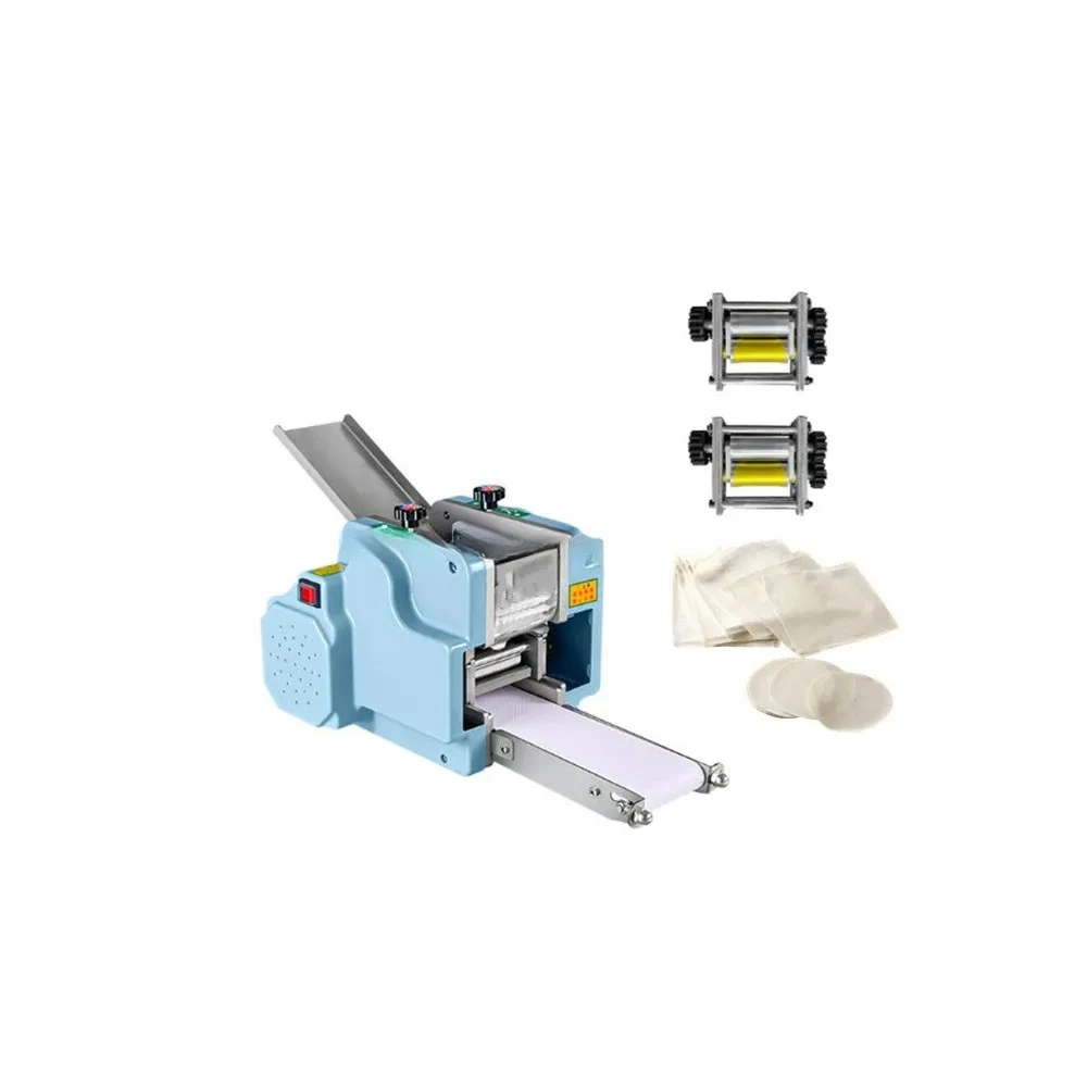Factory Direct Supply Dumpling Skin Machine Round Square Dough Wrapper Making Machine