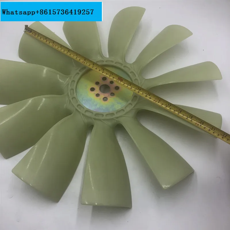 For Excavator Parts Liugong LG915C  R130-5 Fan Ye 4BT3.9 Engine Fan Leaf