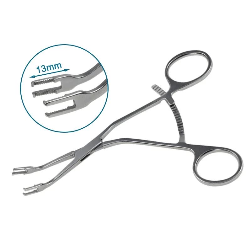 

GREATLH 1pcs Stainless Steel Bone Plate Forceps Orthopedic Forceps Bone Holding Forceps Pliers Orthopedic Surgery Instrument pet