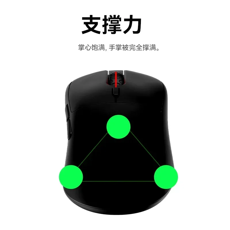 Imagem -04 - Incott-ghero Pro Mouse sem Fio Modo Duplo Gheropro Sensor Paw3395 Rato Rgb para Jogos Ergonômico Baixa Latência Office pc Gamer Presentes