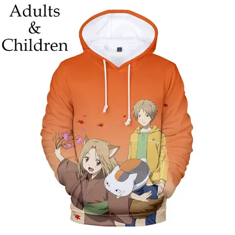 Comfortable Natsume's Book of Friends New Comic Natsume Yuujinchou 3D print Hoodies Men/Women Sweatshirt Casual Pullovers