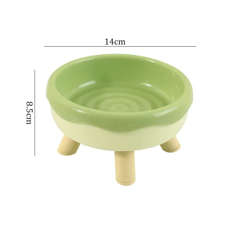 Pet Dog Cat Bowl with Raised Stand Pet Food Cat feeder Protect Cervical Vertebra cat food bowl for dogs Pet Products