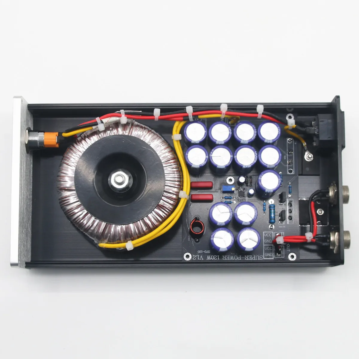 SPD-120PRO  HiFi Ultra-Low Noise 120VA DC Stabilized Linear Power Supply Output DC5V 9V 12V 15V 19V 24V Optional LPS view 6