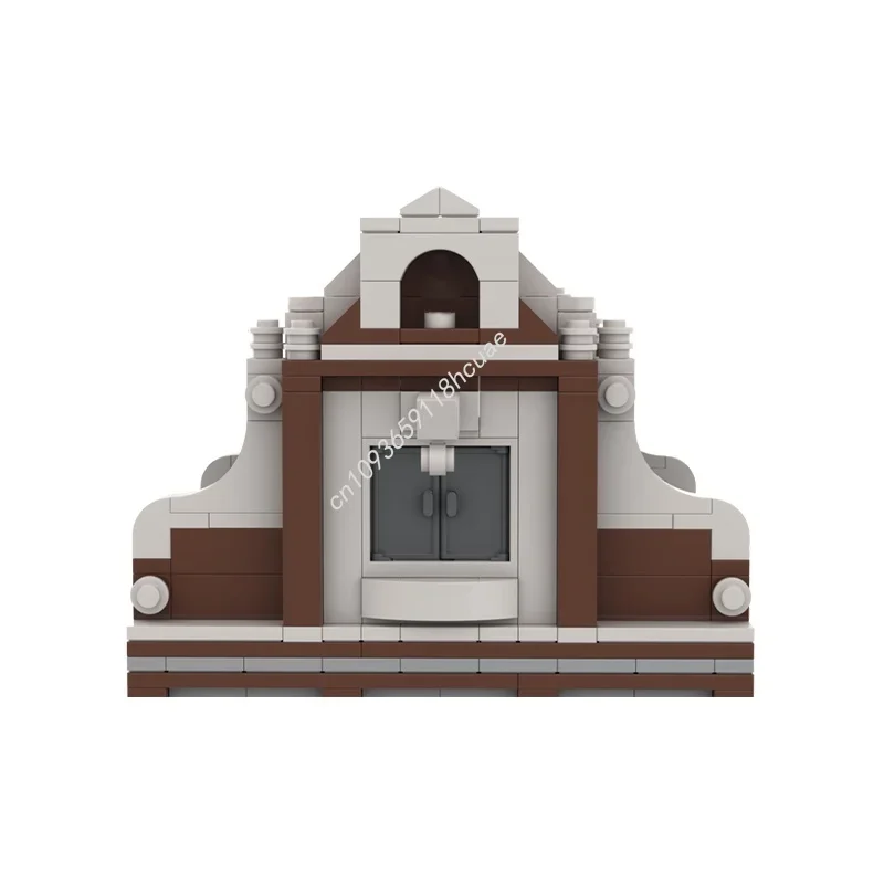 757pcs MOC 저렴한 모듈형 M 캐널 하우스 Nr 1 모델 빌딩 블록 DIY 창의적인 장난감 교육 크리스마스 선물 어린이 생일 선물