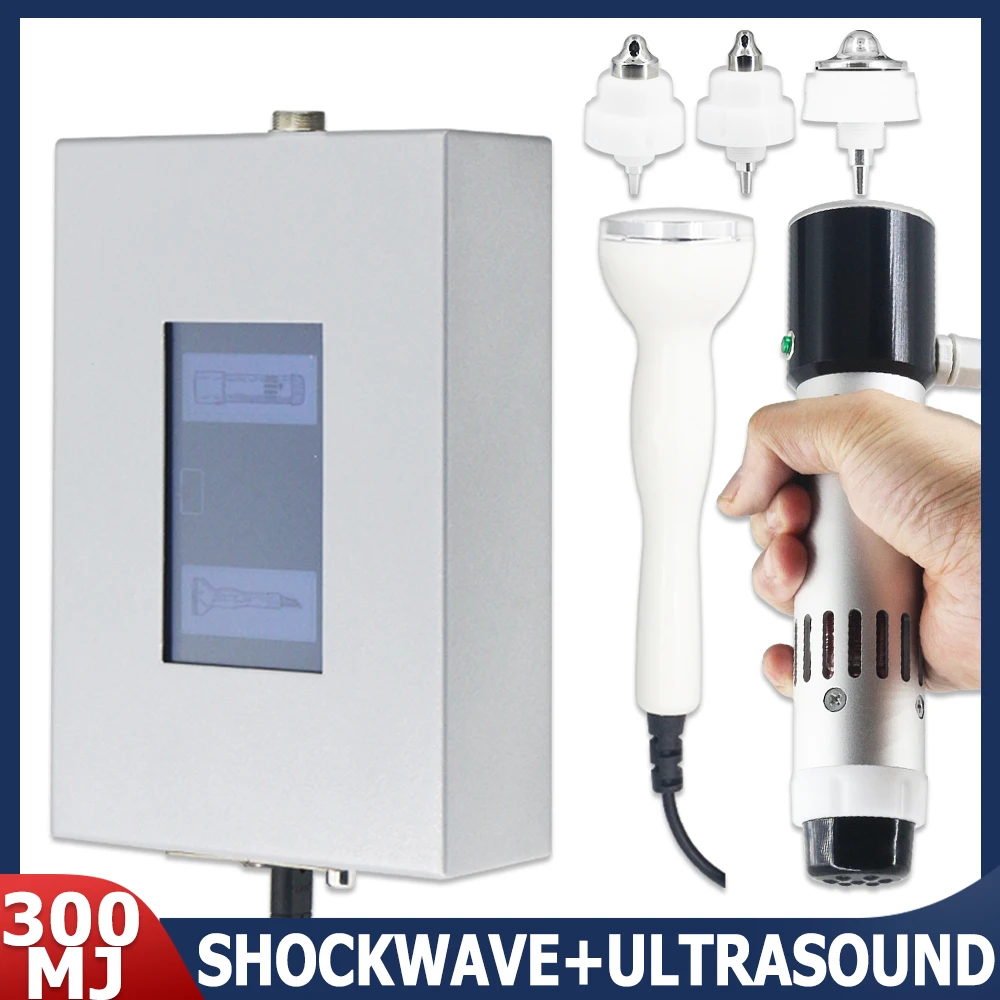 

300MJ Professional Shock Wave Ultrasonic Physical Therapy Machine For ED Treatment Relief Muscle Pain Massager Newest Portable