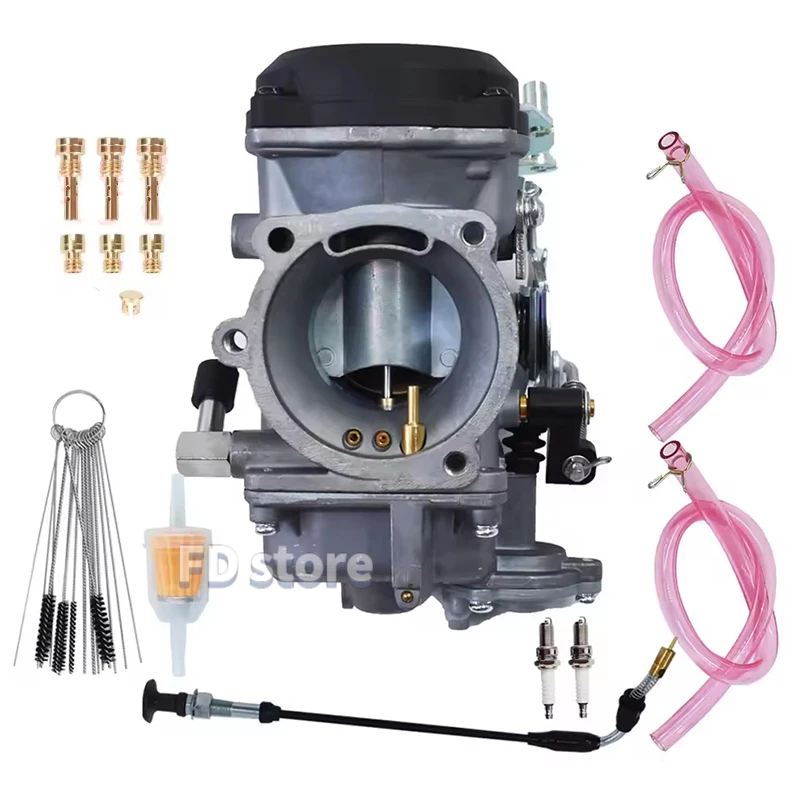 CV40 Carburetor 40mm For Harley Sportster XL883 1200 Softail Dyna FXR Replace 27490-04 27414-99