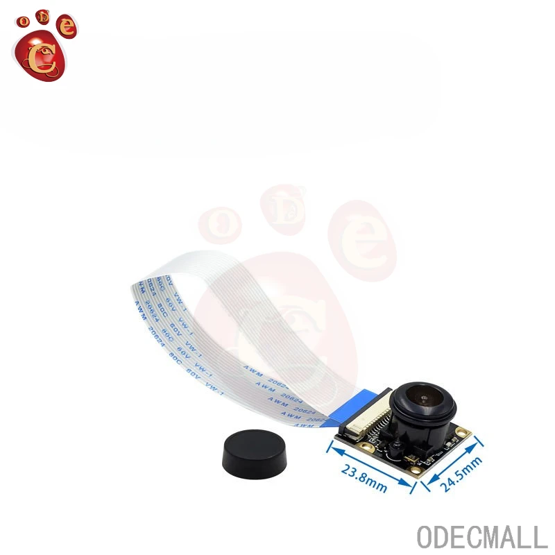 Raspberry Pi 4 Night Vision Fisheye Camera 5MP OV5647 70/95/160 Degree Focus Adjustable