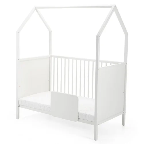 Solid Pine Wood Baby Baby Bed& Junior Bed