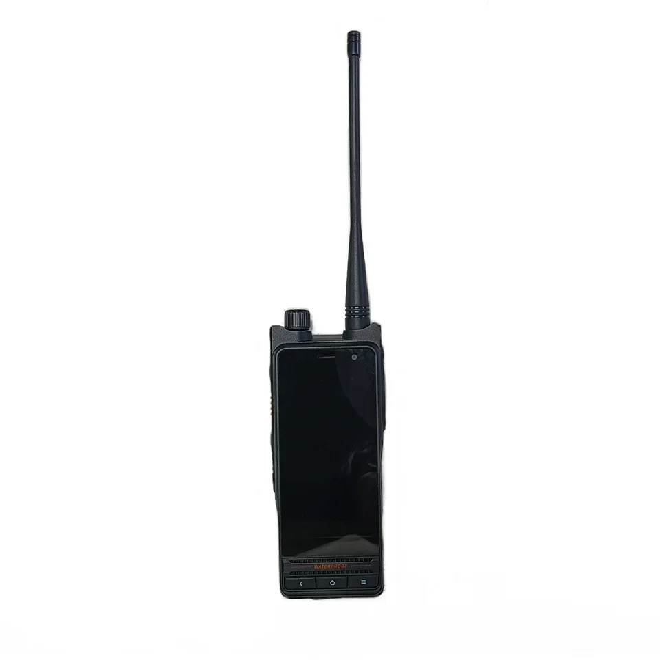 Radio Dua Arah 4G LTE GPS Poc Radio DMR PTT Dual SIM Card UV Dual Band Wifi Walkie Talkie Dengan Kamera Layar Sentuh NFC Interkom