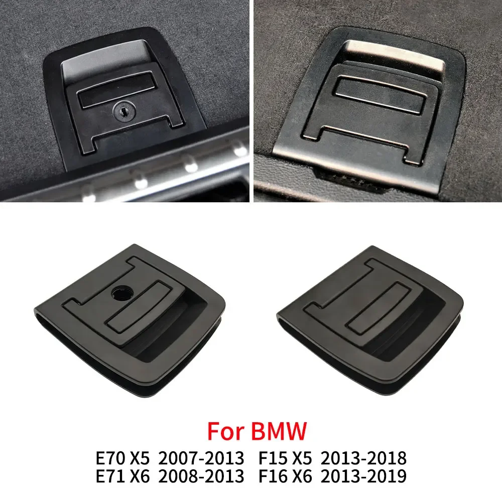 

Car Trunk Tail Cover Bottom Plate Mat Floor Carpet Handle Spare Tire Cover Lock For BMW E70 E71 F15 F16 X5 X6 51476958161
