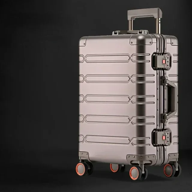 Traveltrolley Bagage 20 ''Handbagage Koffer Reistassen Rollende Bagage Aluminium-Magnesiumlegering Reiskoffer
