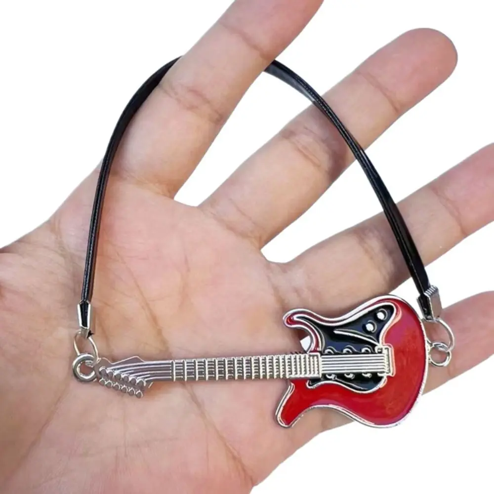 1/6 Doll Musical Instruments Mini Realistic Plush Doll Mini Guitar Model Doll Accessories Photo Props Doll Electric Guitar