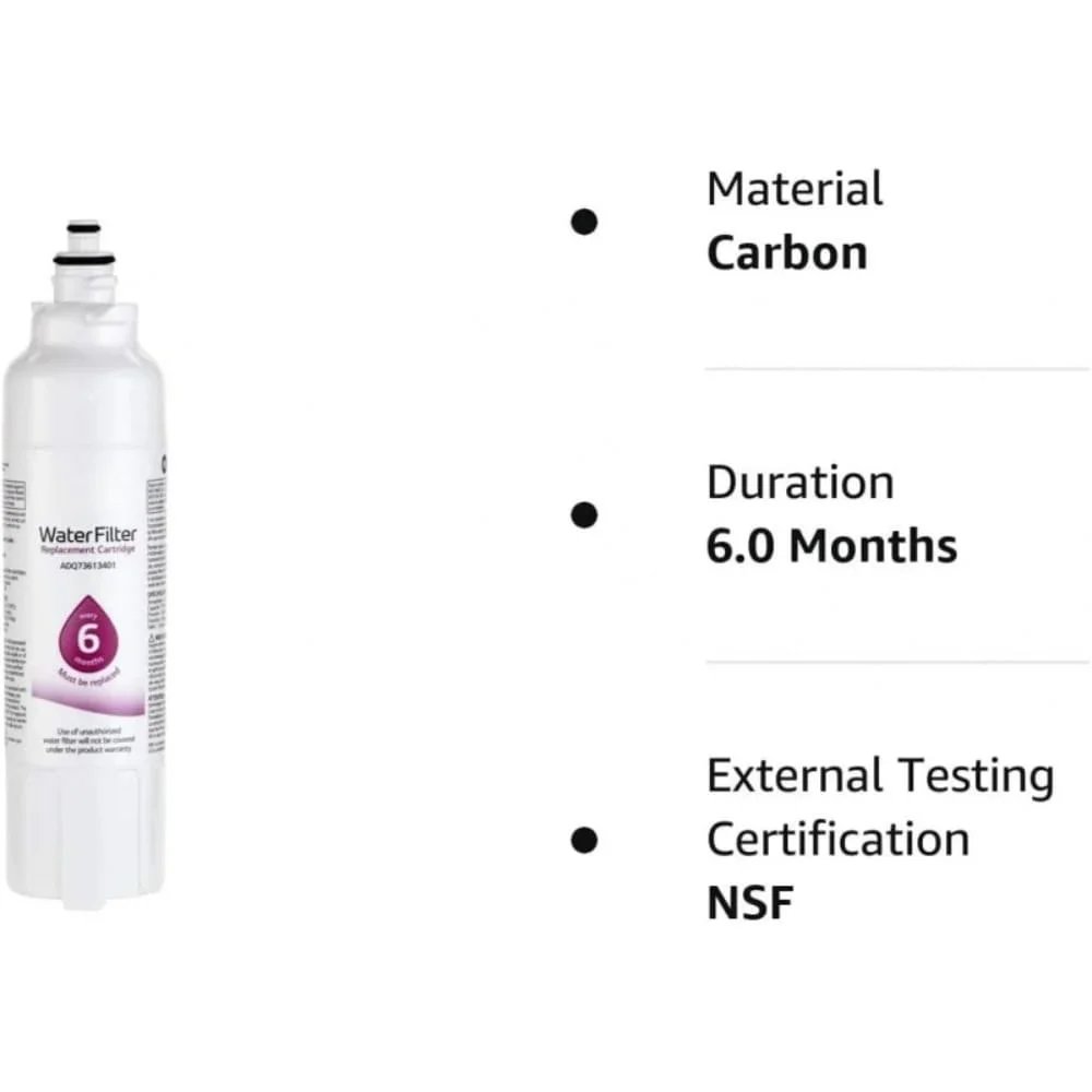 Refrigerator Water Filter for LG LT800P ADQ73613402 ADQ736134 ADQ73613408 Kenmore 9490 46-9490 LMXS30776s LSXS26326S LSXS26366S