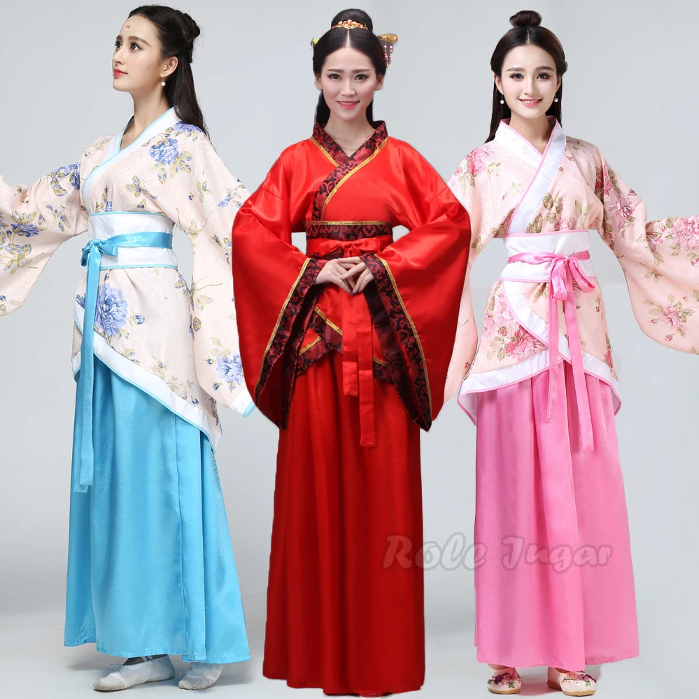 New Arrival Women Hanfu Traditional Dress Hanbok Chinese Tang Dynasty Performance Cosplay Costume Girls Clothing Vestidos Dress