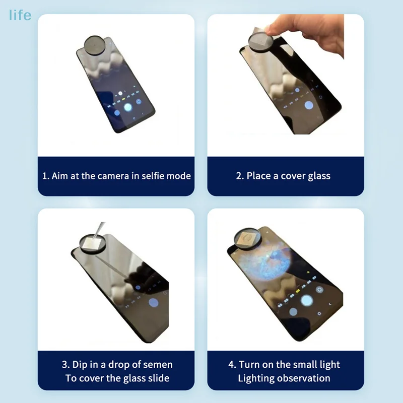 Expert Home Sperm Concentration Kit เพื่อการประเมินที่รวดเร็วและละเอียดสําหรับผู้ชาย