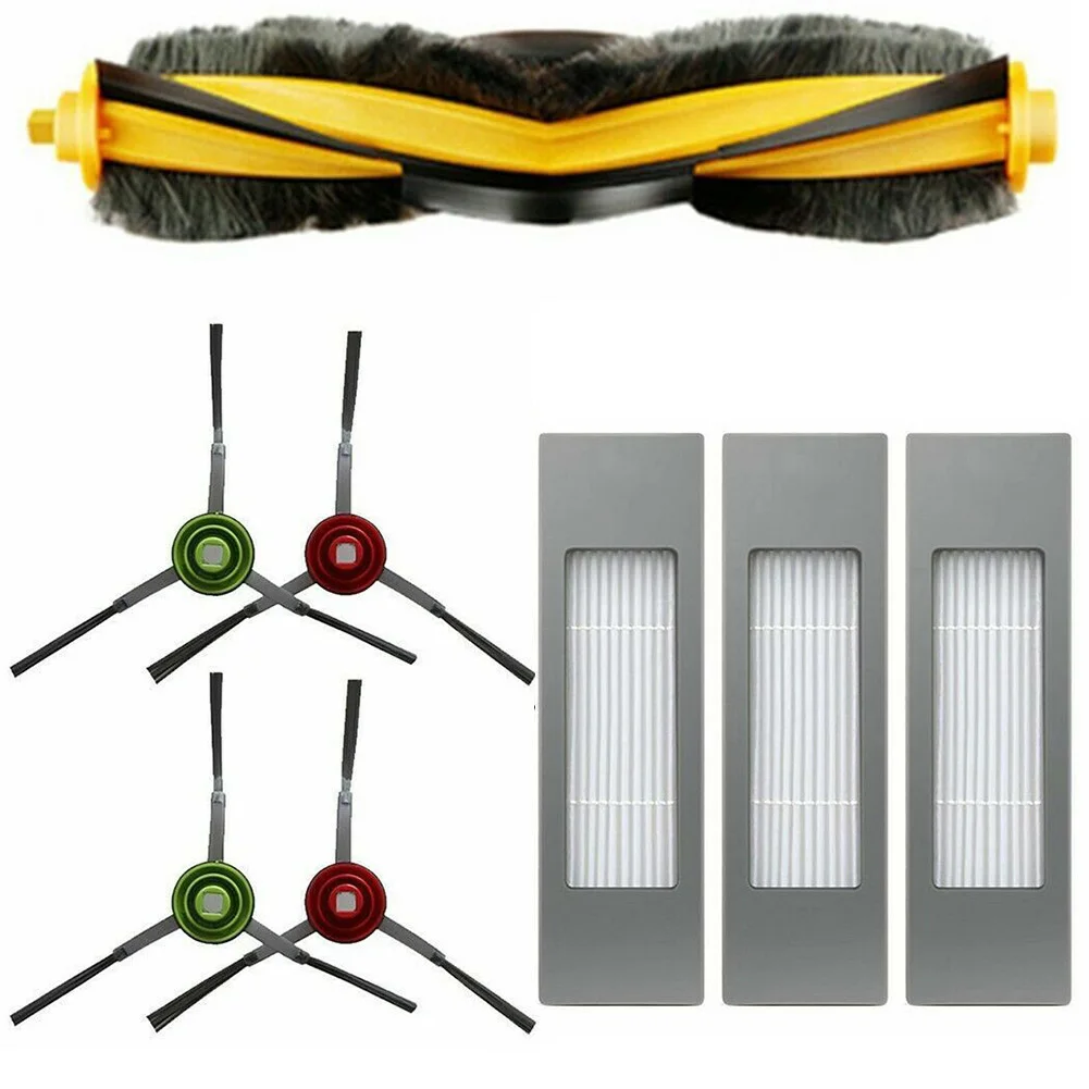 

High Quality Brushes 1 Set Filters Fine Workmanship Household Supplies More Sturdy Side Brushes Vacuum Cleaner