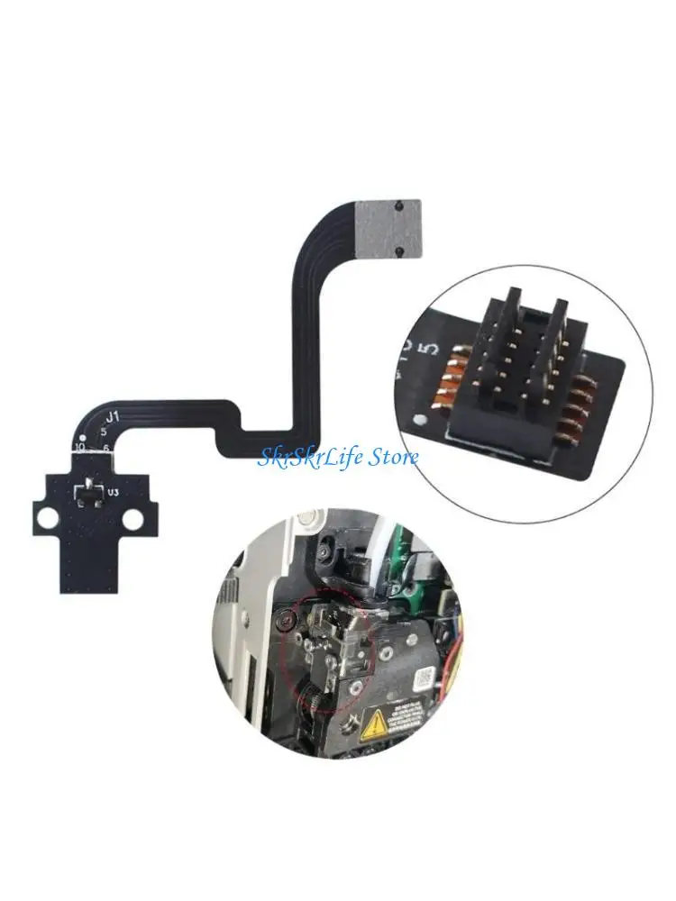 

E65E Hall Effect Switches Board with Installed Ribbon Cable Easy Installation