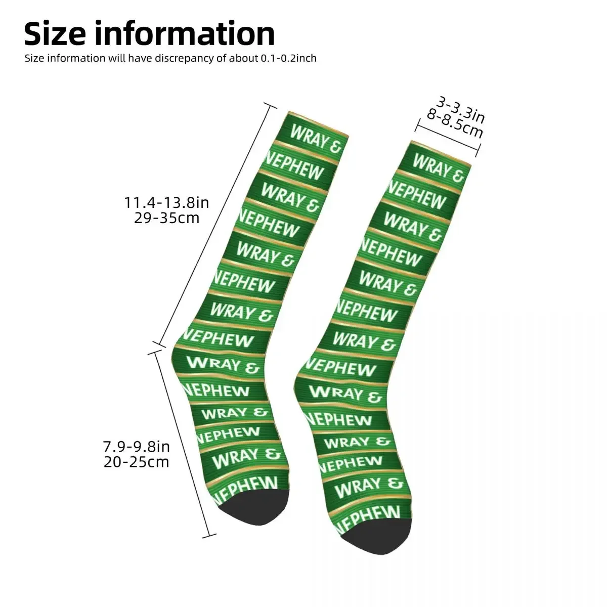 Wray And Nephew Socks Harajuku Sweat Absorbing Stockings All Season Long Socks Accessories for Man's Woman's Christmas Gifts