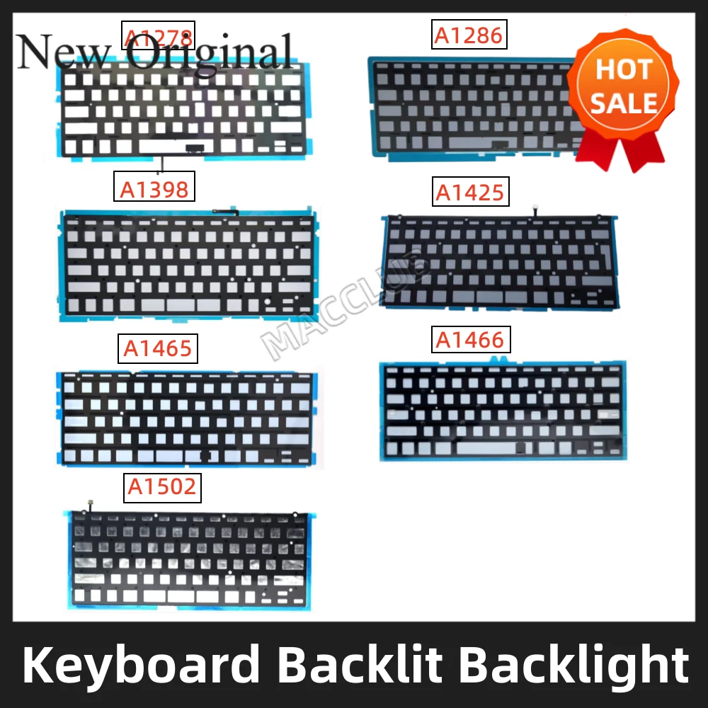 10 шт. подсветка клавиатуры для Macbook Pro A1278 A1286 A1297 A1425 A1465 A1466 A1502 подсветка клавиатуры