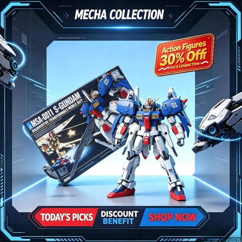 Toys/Gundam/Assembled Models Vanguard Battle MSA-0011 Game anime/peripherals classic figure birthday Gift ornament Collection