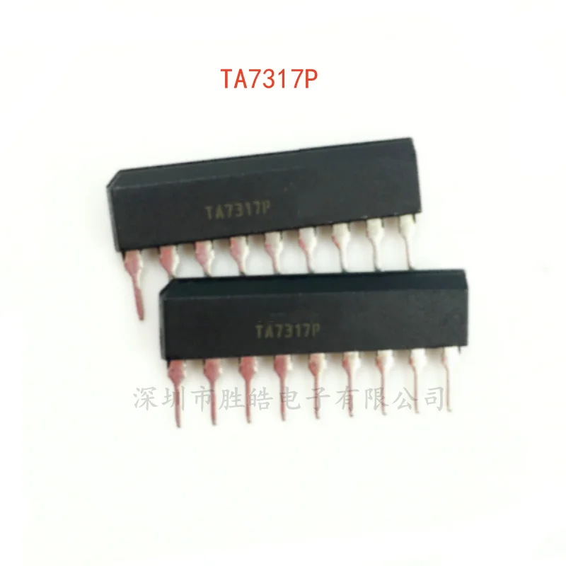 (1PCS) NEW  TA7317P   TA7317    Speaker and Amplifier Protection   Direct Shot  SIP-9  TA7317P   Integrated Circuit