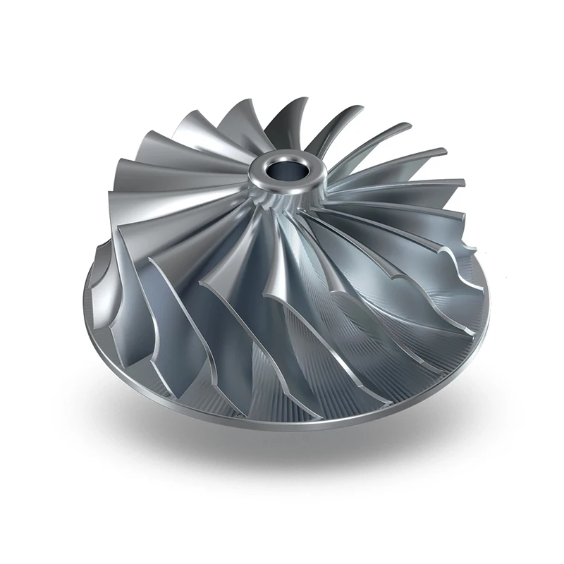 

Custom High Precision Superalloy CNC Forging Titanium Alloy Stainless Steel Turbine Turbo Compressor Wheel Pump Impeller Parts