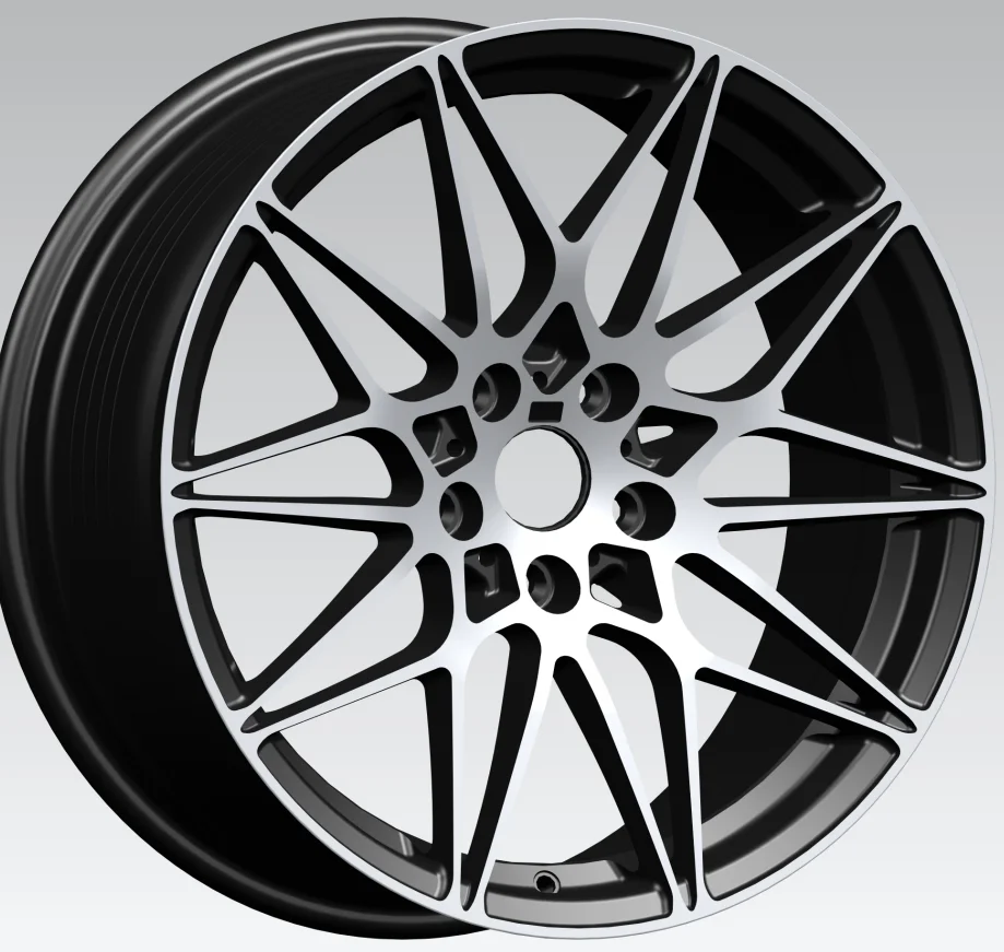 New 20'' Aluminum Alloy Car Wheels with 5 Holes Polished and Bright Finishing in Stock PCD 120 45mm ETR