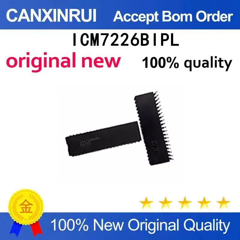 (5-100 pieces)New ICM7226BIPL ICM7226 Direct Insertion DIP-40 Integrated Chip IC