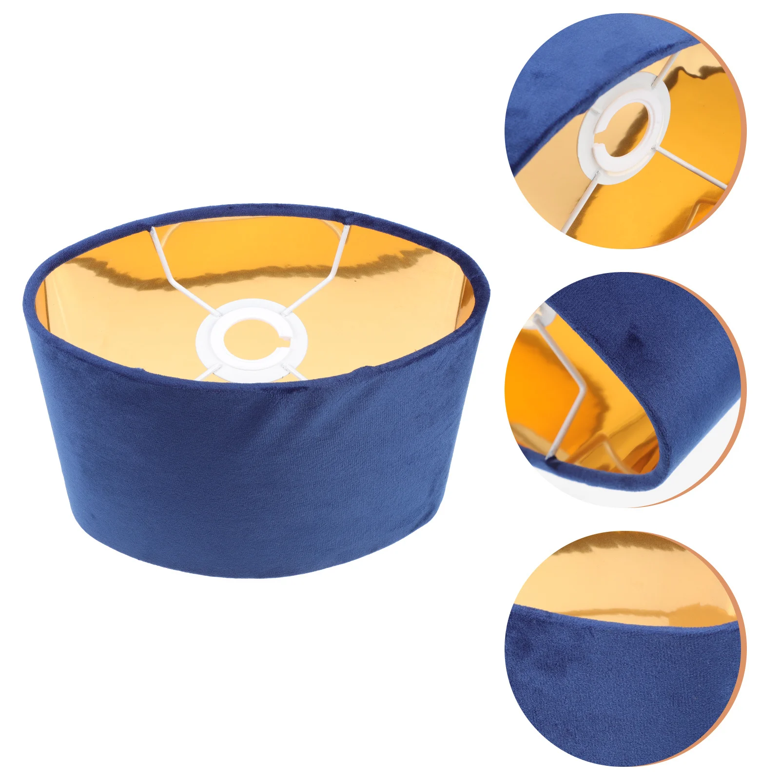 

Oval Lampshade Simple Cloth Lamp Cover For Wall Floor Bedside Light Durable Practical Lighting Accessory Decorative Lampshade