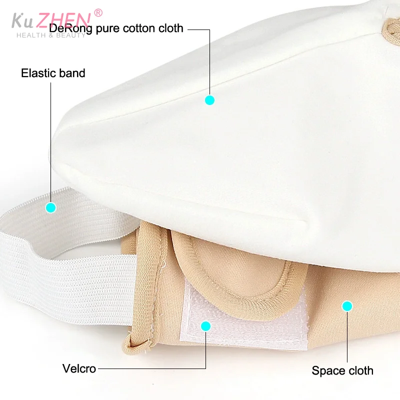 Paquete de aceite de ricino reutilizable de algodón caqui, almohadillas de compresión de aceite de ricino para pies, almohadilla ajustable, ayuda para autocondicionamiento, cuidado de los músculos, 1 Uds.