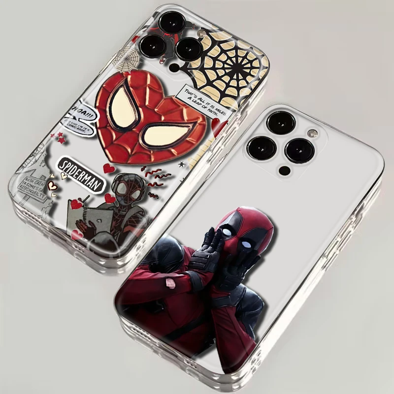 E24 spiderman Soft Case for LG K71 K8 Plus K9 Lite Q510 K92 Q92 Stylo 6 7 V40 V50 V60 Velvet G9 X4 Q61 Q60