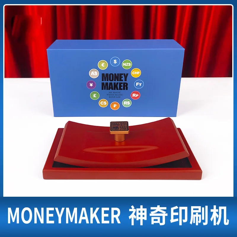 Money Maker by Wenzi Bond Lee Magic Tricks Illusions Stage magie Gimmick Props Close up Magician Fire Professional Toys magia