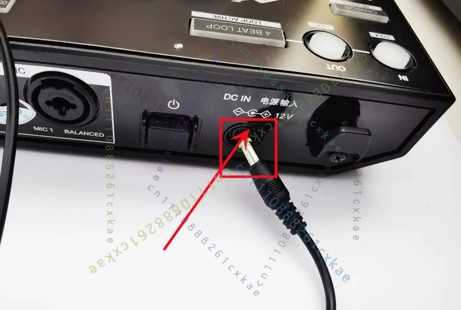 1pcs Complete Power Adapter Kit For Pioneer DDJ-1000 DDJ-1000SRT DJ Controller, 2M Extra Long DC Power Cord Replacement Part