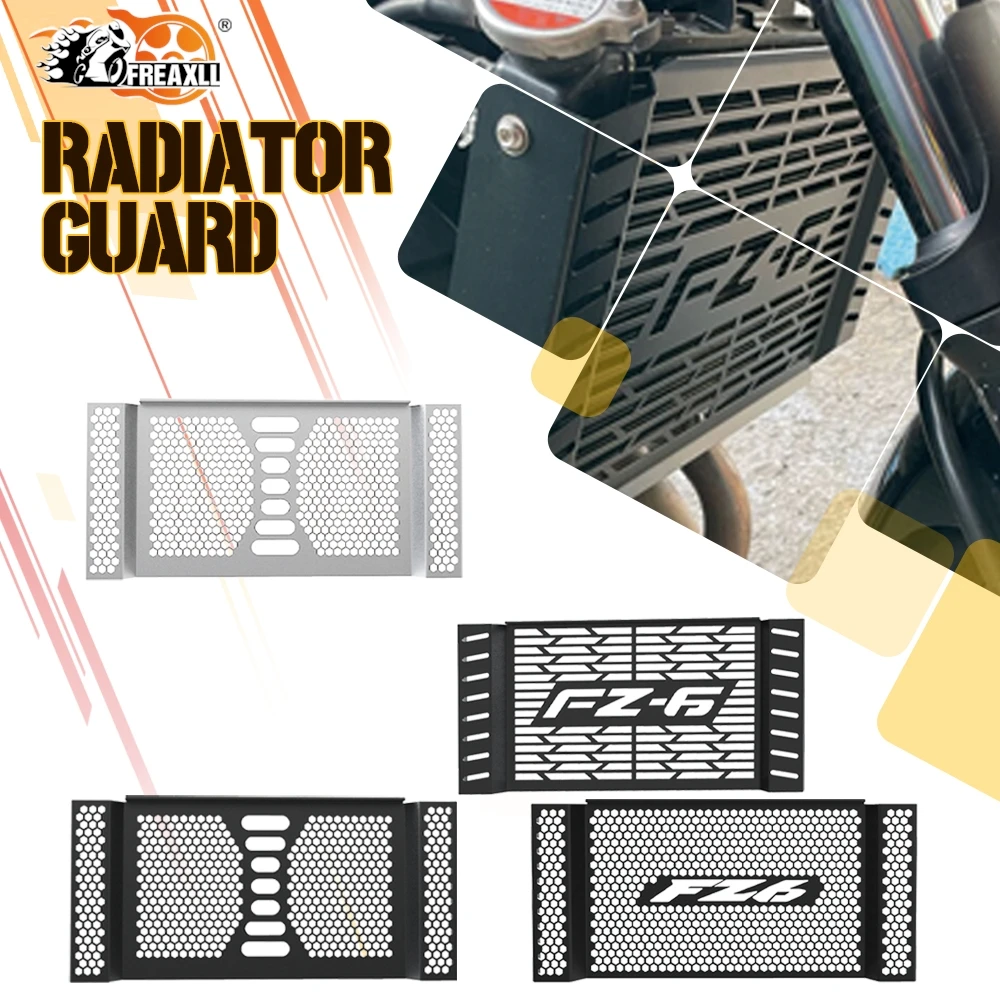 Motorcycle For Yamaha FZ6 FAZER FZ-6 Fazer FZ6 N/S/S2 FZ6N FZ6S 2004 2005 2006 Radiator Guard Protector Grille Cover Accessories