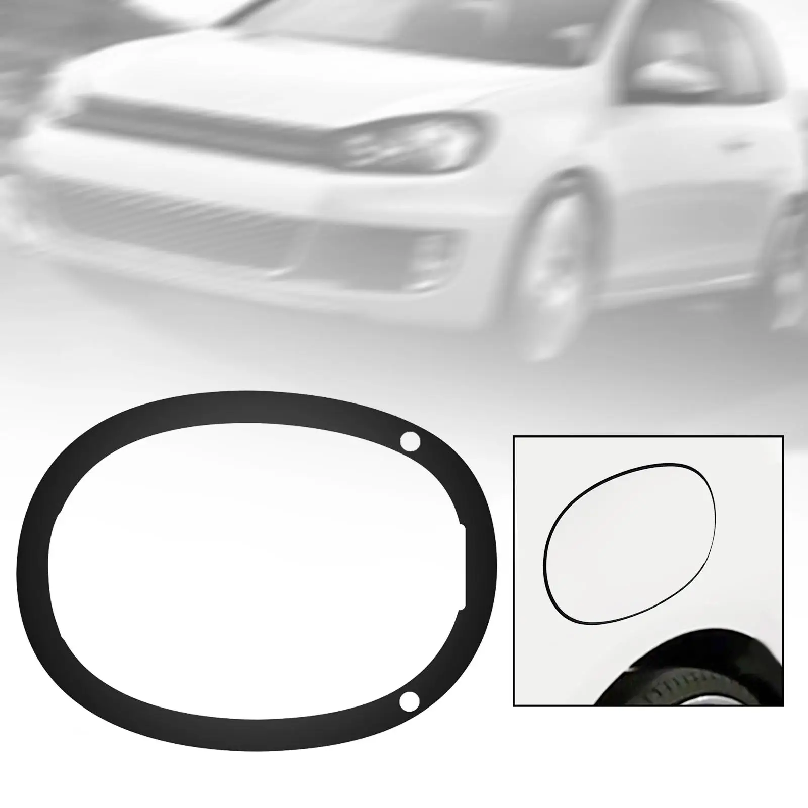 

Уплотнительное кольцо крышки порта зарядки автомобиля EV, черное, прямая замена уплотнения