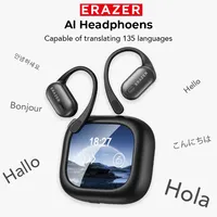 ERAZER XF38 Bluetooth Earphones AI Translator Earbuds OWS LCD Touch Screen Sport Wireless Headphones HD Stereo Sound Longlife