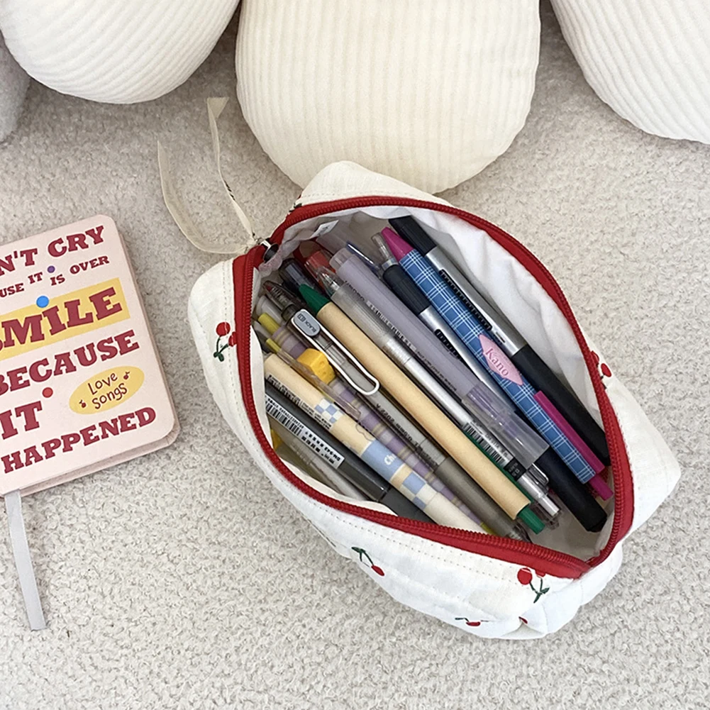 

3 шт., стеганая косметичка на молнии, набор косметичек, хлопковая сумка для туалетных принадлежностей, органайзер для макияжа, сумка для хранения для женщин и девочек