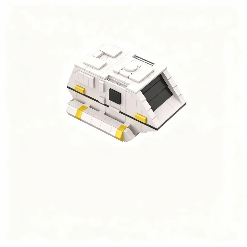 795-pezzi-moc-space-star-movie-tng-transport-shuttlepod-base-espositiva-modello-blocchi-da-costruzione-artigianato-collezione-3d-arte-creativa-fai-da-te